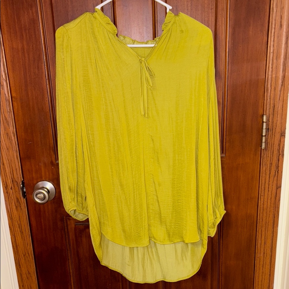 Elegant Yellow Women's Top